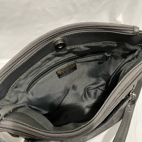 EUC Great American Leather Works Crossbody - Picture 3 of 5